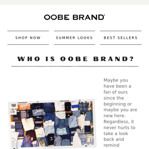 Who is OOBE BRAND?