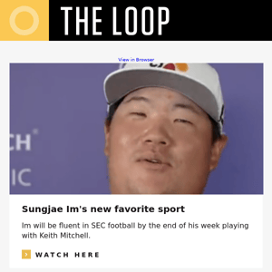 Sungjae's new favorite sport, Jack Nicklaus' golf nightmares and Will Ferrell's golf sitcom