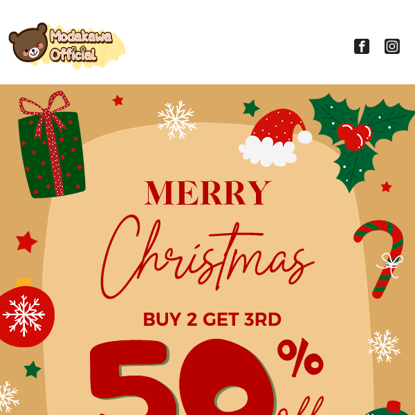 🎅50% Off for Christmas items