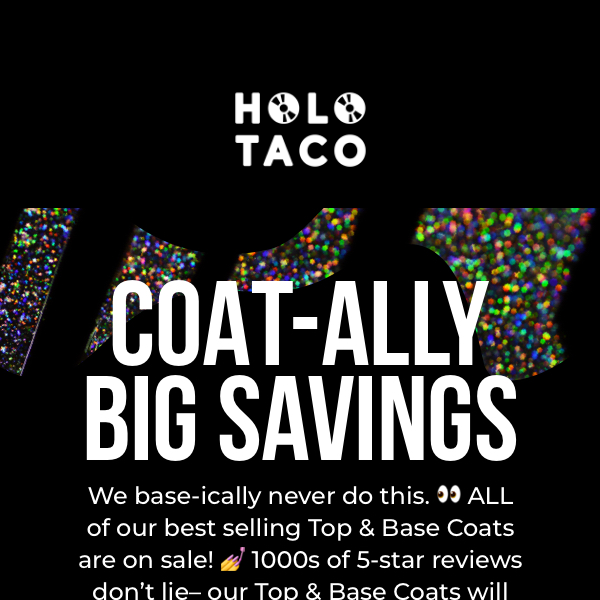 $10 Top AND Base Coats?!?!?! 🌮