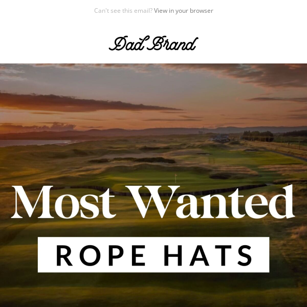 Most Wanted Rope Hats