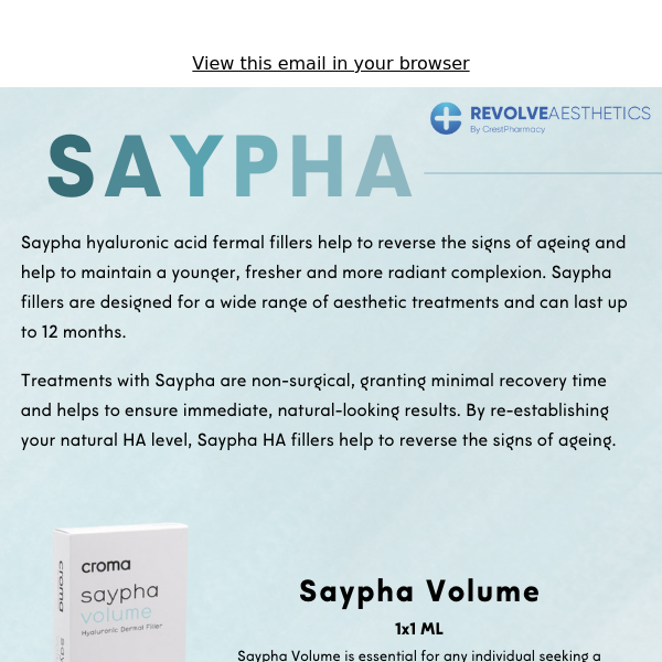Reverse Signs of Ageing with Saypha & Revolax! 🌟