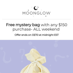 FREE Mystery Bag ($52 value)