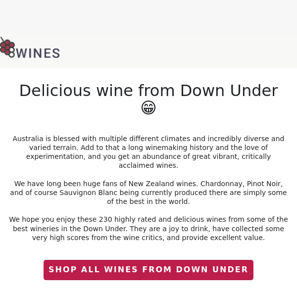 Australia & New Zealand: Award Winning Wines 🍷