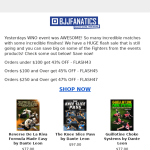 Don't Miss These Deals! Congrats To The WNO Winners!