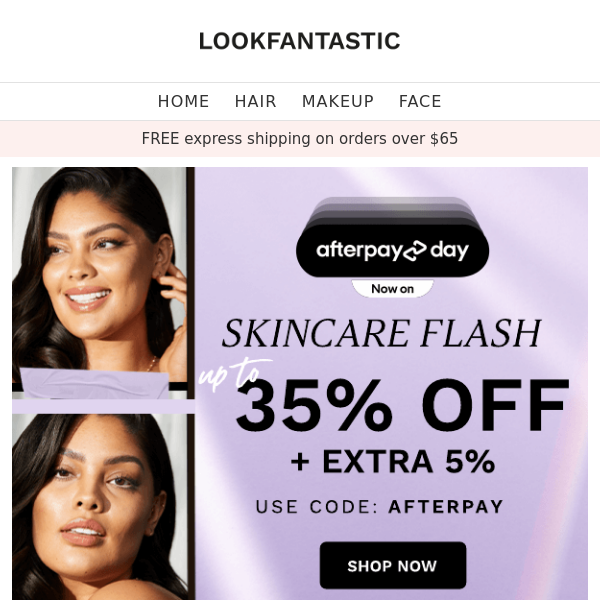 SKIN FLASH💕 Extra 5% off skincare inside