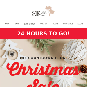 24 Hours to go!🎄 Unwrap Joyful Savings! 25% off SITEWIDE is here! 🎁