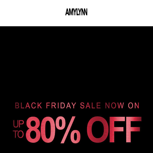 Black Friday Sale Now On - SITEWIDE