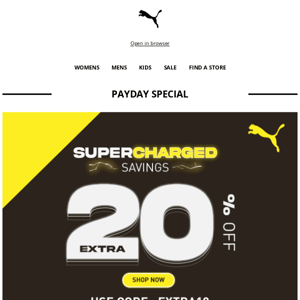 Supercharged Savings! Get Extra 10% This Payday Special!