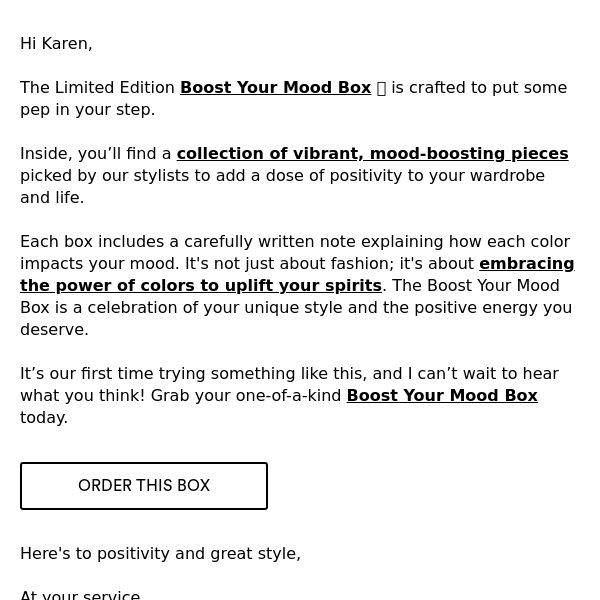 The Limited Edition⚡️Boost Your Mood Box