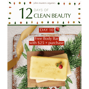 12 Days Of Clean Beauty: DAY 10 ❄️