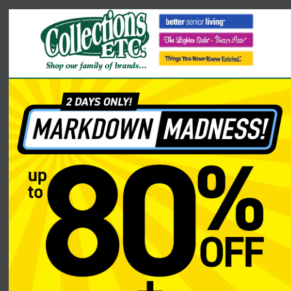 Markdown Madness: Don't Miss Out on the Deals!