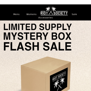 📦 Limited run mystery boxes are back!