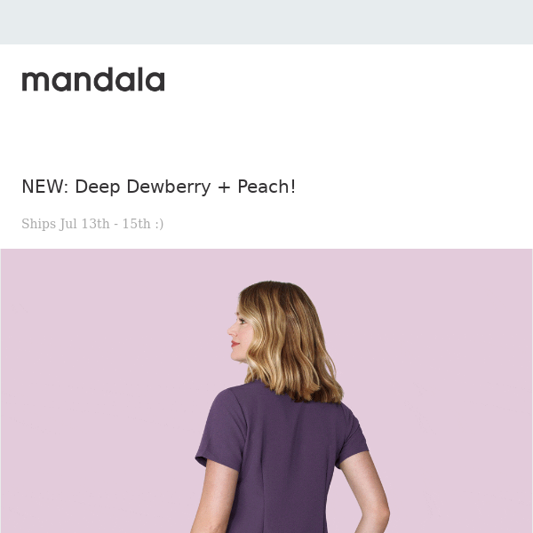 NEW: Deep Dewberry + Peach are Here!