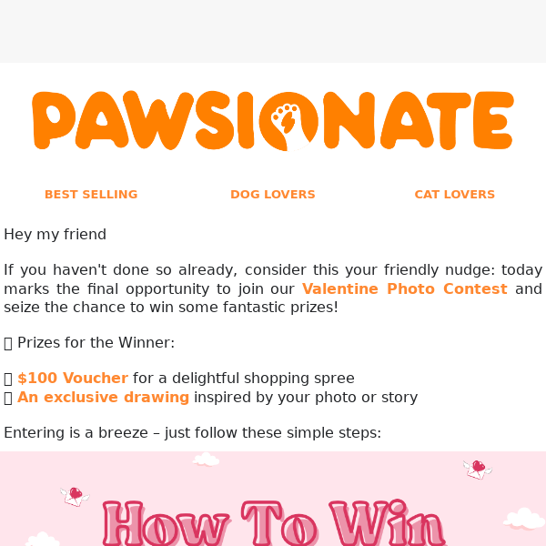 Pawsionate - Latest Emails, Sales & Deals