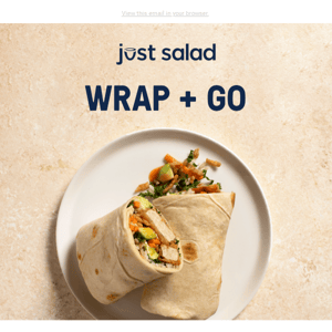 grab your wrap + go