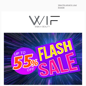 Up to 55% Off Flash Sale 😻