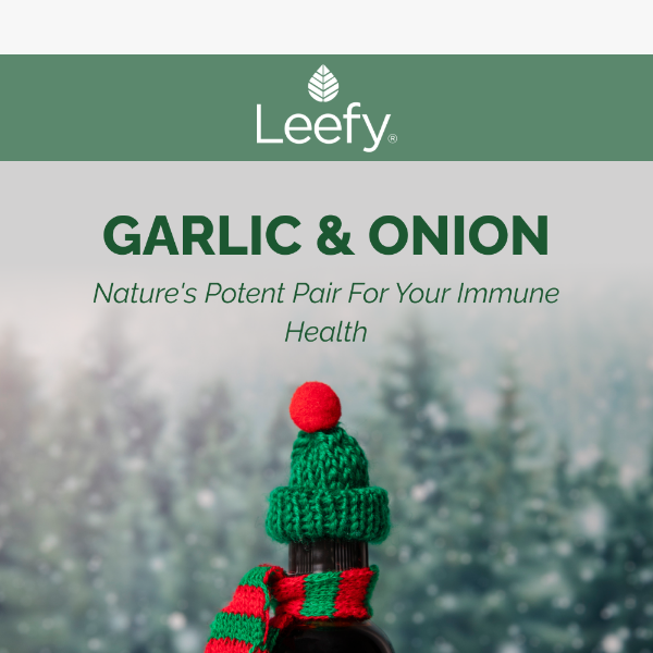 How Garlic and Onion Supercharge Our IMMUNITY Formula