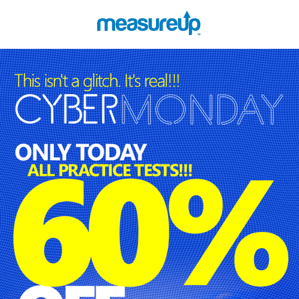 🤖 Practice Tests 60%OFF!!! ONLY TODAY - Cyber Monday