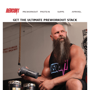 [SAVE $25] Shop REDCON1's Ultimate Preworkout Bundle!