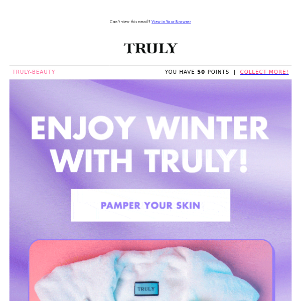 Skin troubles in winter?