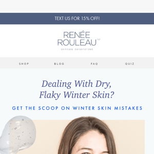 Don't make these skincare mistakes ❄️