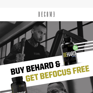 🎁Buy BeHard, Get BeFocus FREE