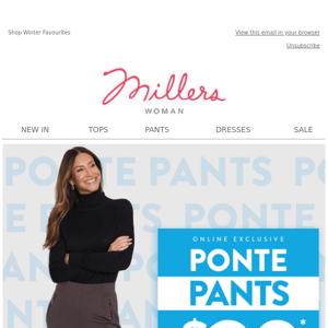 Wishlist Update: $20 Ponte Pants & More