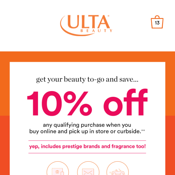 10% off? Yes, please 💄
