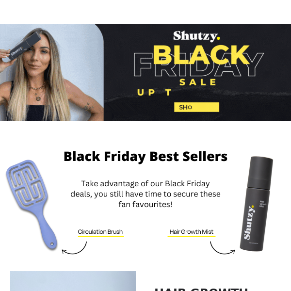 Black Friday BEST SELLERS! Save up to 60% 💁‍♀️