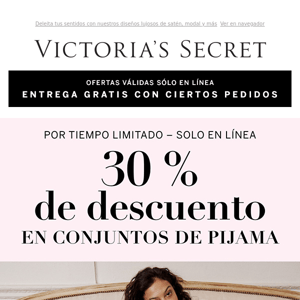 ¿Sabes qué? Los conjuntos de pijama tienen un 30 % de descuento