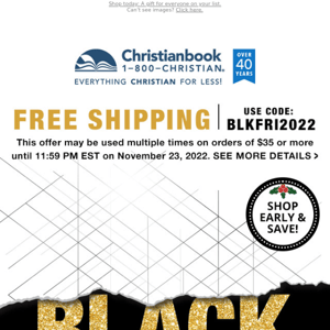 Free Shipping + Over 5,200 Black Friday Deals!