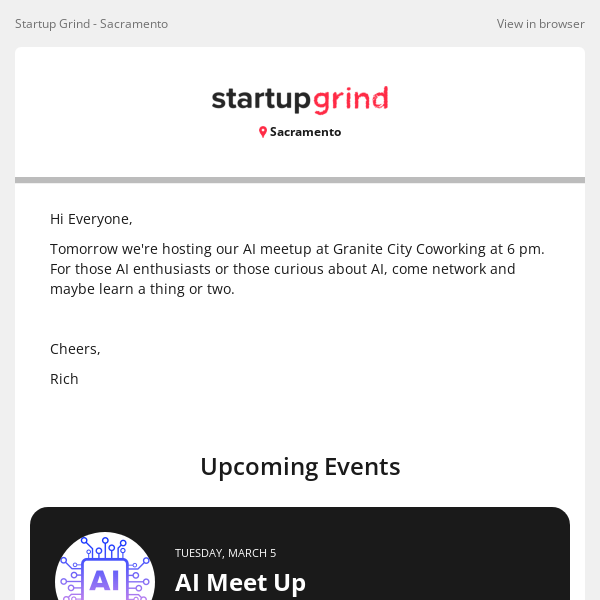 AI Meetup