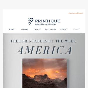 Free Printables: America ✨