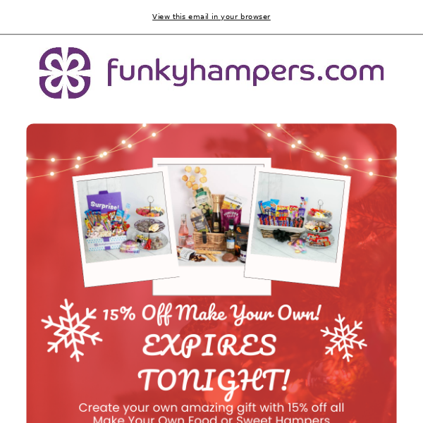 😎 Funky Hampers Deal of the Day