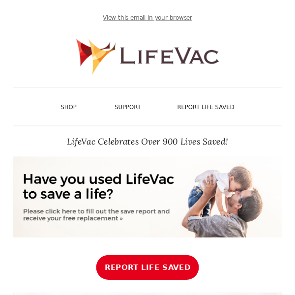 LifeVac makes the Best Mother's Day Gift