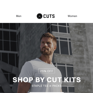 New Kits: Shop By Cut