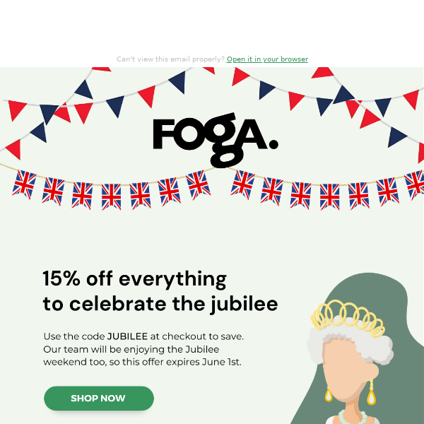 Jubilee Special Offer 👑