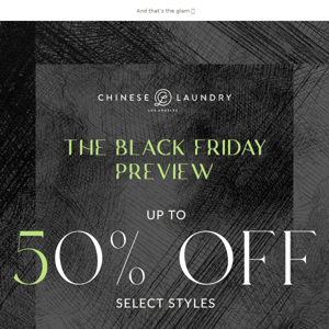 PSA: Get Your Fix → Up to 50% Off Select Styles