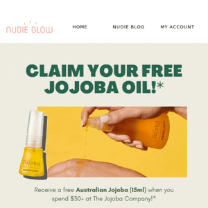 Your FREE The Jojoba Company gift!*✨💌