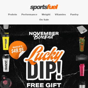 FREE Lucky Dip with ALL Orders $99+!