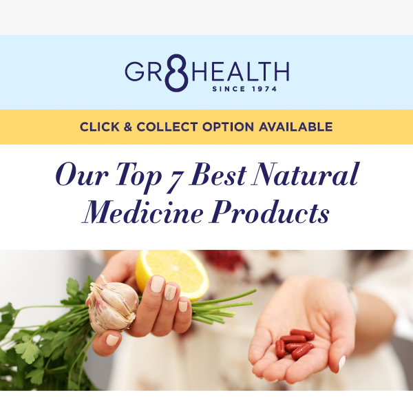 ☑️ Our Top 7 Best Natural Medicine Products🍀