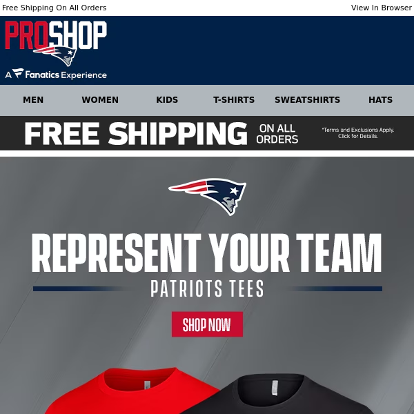 Everyday Style On Point In Patriots Tees