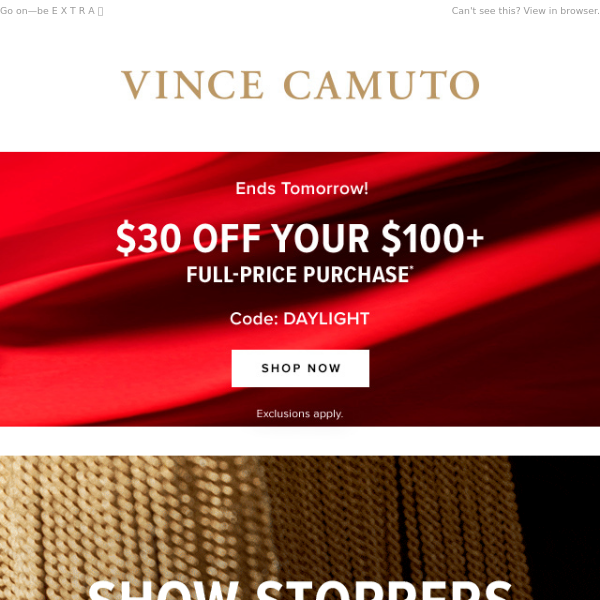Remembering Vince Camuto – Blissful Style