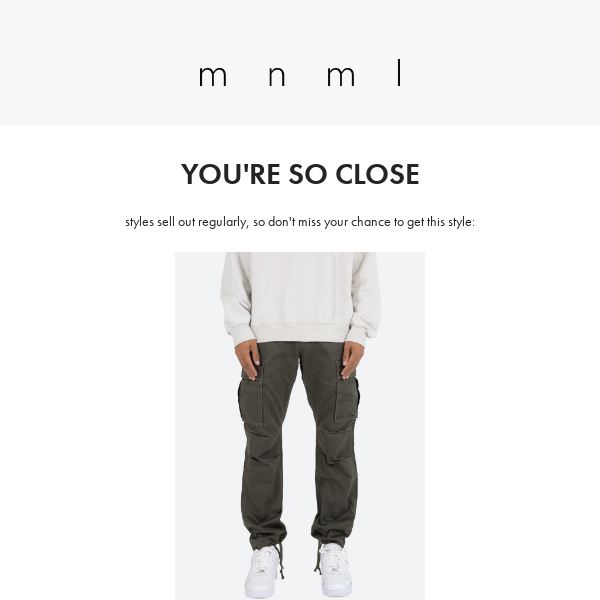 MNML WAKE UP Fleece Sweatpants