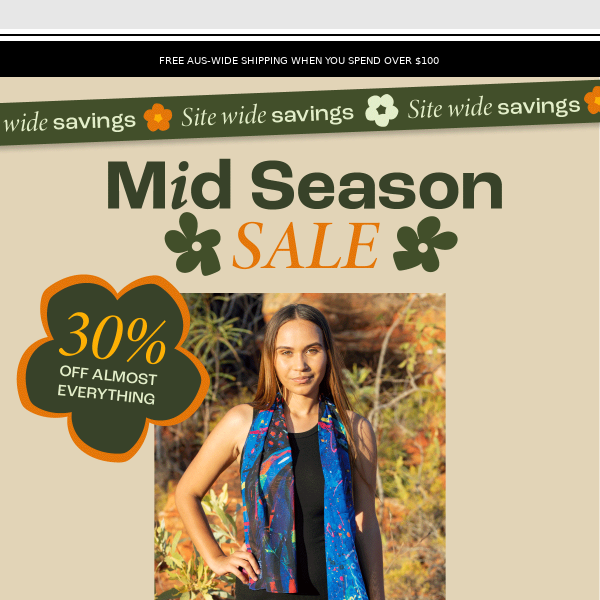 🍂Mid-Season Sale Continues