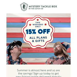Save 15% on all Plans!