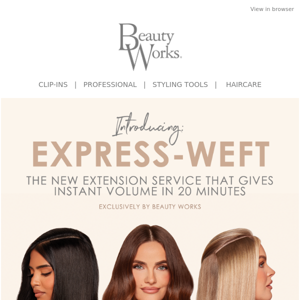 Introducing the Express-Weft ✨