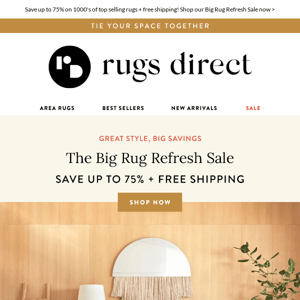 ✨ The Big Rug Refresh Sale ✨