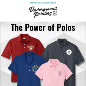 The Power of Polos 👕